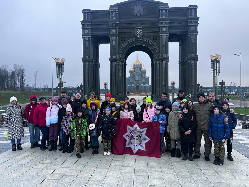 Витязи в парке Патриот